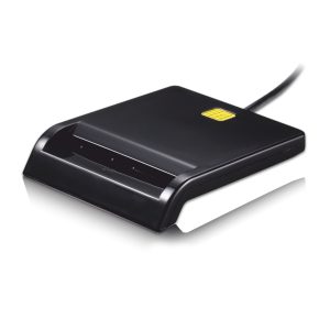 Lector de DNI TooQ TQR-210B/ USB 2.0/ Negro