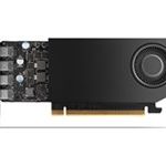 NVIDIA RTX - Cartão gráfico - RTX A1000 - 8 GB GDDR6 - PCIe 4.0 x8 baixo perfil - 4 x Mini DisplayPort