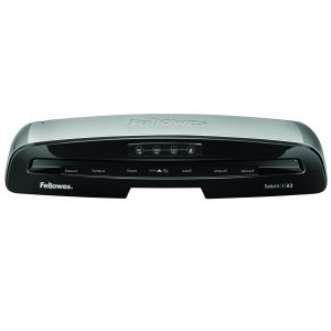 Plastificadora Fellowes Saturn A3/ hasta A3 y 125 Micras/ Blanca