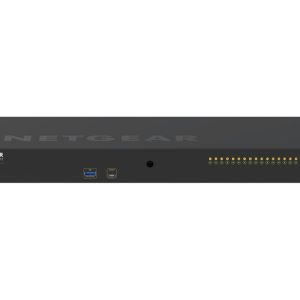 NETGEAR AV Line M4250-16XF - Interruptor - L3 - Administrado - 16 x 10 Gigabit SFP+ - fluxo de ar lado para lado -…