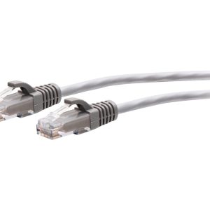 C2G 2ft (0.6m) Cat6a Snagless Unshielded (UTP) Slim Ethernet Network Patch Cable - Gray - Cabo patch - RJ-45 (M) para…