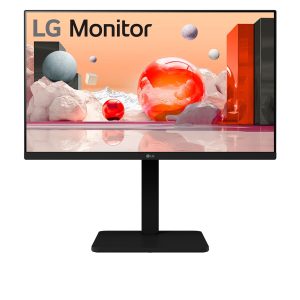 Monitor Profesional LG 24BA560-B 24"/ Full HD/ Multimedia/ Regulable en altura/ Negro