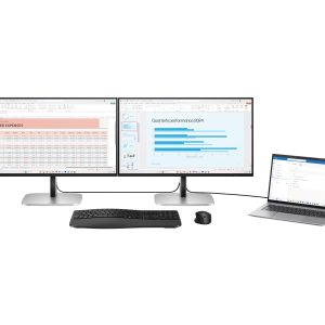 HP 524pu - Series 5 Pro - monitor LED - 24" (23.8" visível) - 1920 x 1080 Full HD (1080p) @ 100 Hz - IPS - 350 cd/m² -…