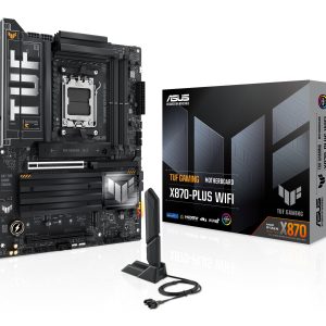 Placa Base Asus TUF GAMING X870-PLUS WIFI/ Socket AM5/ DDR5/ PCIe 5.0
