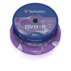 DVD+R Verbatim Advanced AZO 16X/ Tarrina-25uds