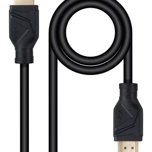 Cable HDMI 2.1 8K Nanocable 10.15.8305/ HDMI Macho - HDMI Macho/ 5m/ Negro