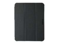 OtterBox React Series - Capa flip cover para tablet - ultrafino - preto