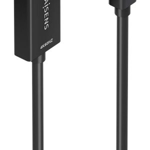 Cable Conversor Aisens A125-0889/ Mini DisplayPort Macho - HDMI 4K Macho/ 3m/ Negro