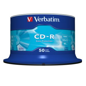 CD-R Verbatim Datalife 52X/ Tarrina-50uds