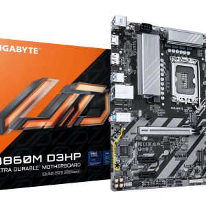 Placa Base Gigabyte B860M D3HP Socket 1851/ DDR5/ PCIe 5.0/ Micro ATX