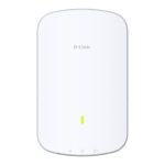 D-Link DAP-X3060W - Ponto de acesso sem fios - placa de parede - 1GbE - Wi-Fi 6 - 2.4 GHz, 5 GHz - montável na parede