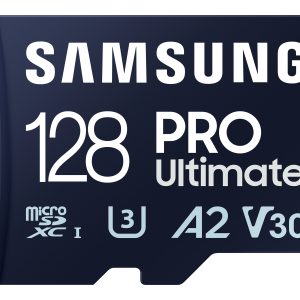 Tarjeta de Memoria Samsung Pro Ultimate 128GB microSD XC con Adaptador/ Clase 10/ 200MBs