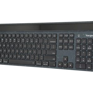Targus EcoSmart - Teclado - captação sustentável de energia - antimicrobiana - retroiluminação - sem fios - Bluetooth…