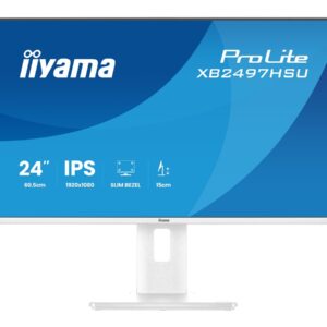 iiyama ProLite XB2497HSU-W1 - Monitor LED - 24" (23.8" visível) - 1920 x 1080 Full HD (1080p) @ 120 Hz - IPS - 350…