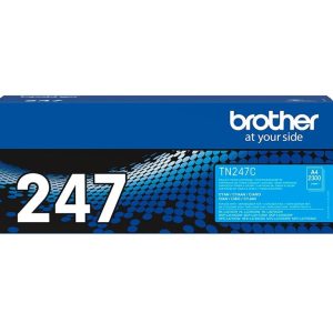 Brother TN247C - Azul cyan - original - cartucho de toner