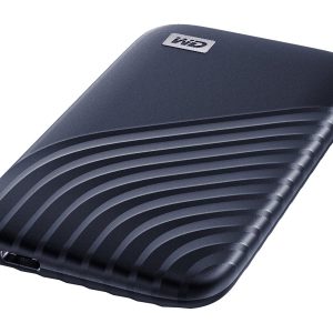 WD My Passport SSD WDBAGF0010BBL - SSD - encriptado - 1 TB - externa (portátil) - USB 3.2 Gen 2 (USB C conector) -…