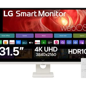 LG 32U721SA-W - Monitor LED - Smart - 32" (31.5" visível) - 3840 x 2160 4K UHD (2160p) @ 60 Hz - VA - 250 cd/m² -…