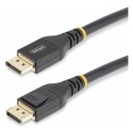 StarTech 50ft (15m) VESA-Certified Active DisplayPort 1.4 Cable, DP8K w/HBR3/HDR10/MST/DSC 1.2/HDCP 2.2, 8K 60Hz, 4K…