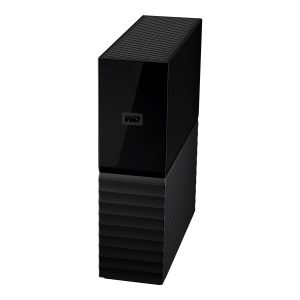 WD My Book WDBBGB0120HBK - Disco rígido - encriptado - 12 TB - externa (desktop) - USB 3.0 - 256-bits AES - preto