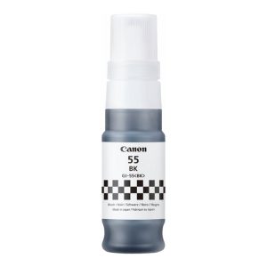 Canon GI 55 BK - 70 ml - preto - original - caixa pendurada - recarga de tinta