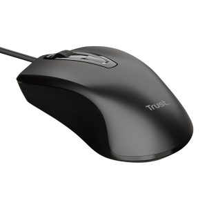 Ratón Trust Basics Wired Mouse/ Hasta 1200 DPI