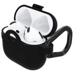 OtterBox - Capa da caixa para estojo de carregamento de auriculares sem fios - cristal preto