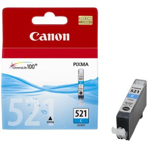 Canon CLI-521C - 9 ml - azul cyan - original - tanque de tinta
