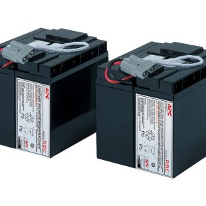 APC Replacement Battery Cartridge #55 - Bateria UPS - ácido de chumbo - 2 células - preto