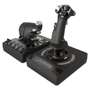 Logitech X56 H.O.T.A.S. - Joystick e acelerador - com cabo