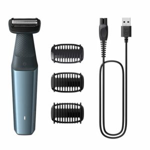 Afeitadora Philips Bodygroom Series 3000 BG3027/ con Batería/ 3 Accesorios