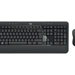 Logitech MK540 Advanced - Conjunto de teclado e rato - sem fios - 2.4 GHz - Alemão