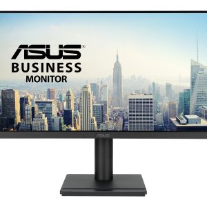 Monitor Profesional Asus VA279QGSE 27"/ Full HD/ Multimedia/ Regulable en altura/ Negro