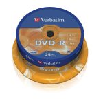 DVD-R Verbatim Advanced AZO 16X / Pack-25