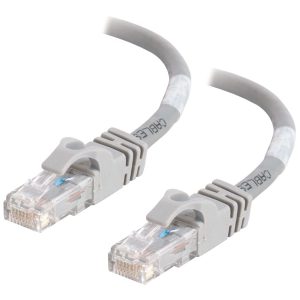 C2G Cat6 Booted Unshielded (UTP) Network Patch Cable - Cabo patch - RJ-45 (M) para RJ-45 (M) - 30 cm - PTNB - CAT 6 -…