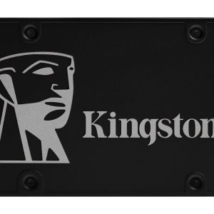 Kingston KC600 - SSD - encriptado - 256 GB - interna - 2.5" - SATA 6Gb/s - 256-bits AES - TCG Opal Encryption,…