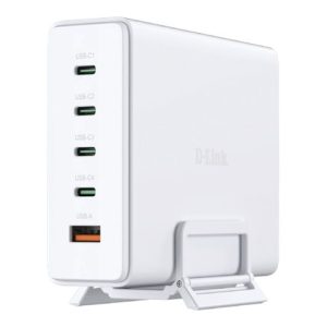 D-Link DCF-241 - Adaptador de alimentação - GaN + adaptador de energia AC - 240 watt - 5 A - Fornecimento de Energia…