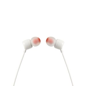 Auriculares Intrauditivos JBL Tune 110/ con Micrófono/ Jack 3.5/ Blancos