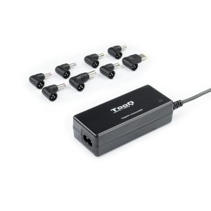 Cargador de Portátil TooQ TQLC-65BS02AT/ 65W/ 1xUSB/ Automático/ 8 Conectores/ Voltaje 18.5-20V/ 1 USB