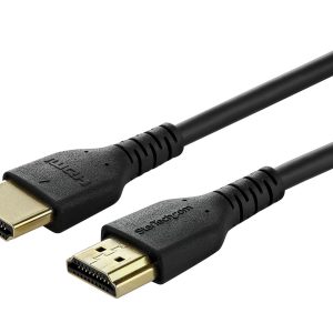 StarTech.com - Alta Velocidade Premium - cabo HDMI com Ethernet - HDMI macho para HDMI macho - 2 m - preto