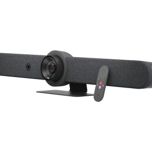 Logitech Rally Bar - Dispositivo de vídeo conferência - Certificação Zoom, Certificado para Microsoft Teams - grafite -…