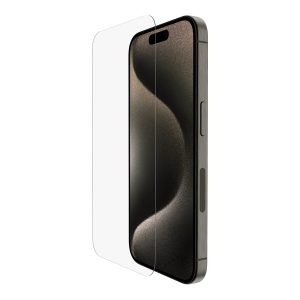 Belkin ScreenForce - Protector de ecrã para telemóvel - vidro temperado, tratado - vidro