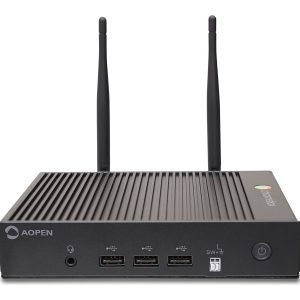 AOpen Chromebox Mini 2 - Leitor de sinal digital - 8 GB RAM - Intel Atom - SSD - 32 GB - Chrome OS - 4K UHD (2160p)