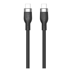 HyperJuice - Cabo USB - USB-C (M) para USB-C (M) - USB 2.0 - 1 m - gama de potência alargada (EPR), Fornecimento de…