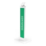 Compulocks Brandable VESA Floor Stand for Screens Up to 32 Inches - Plataforma