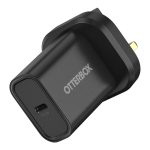 OtterBox - Adaptador de alimentação - 20 Watt - PD (USB-C) - preto