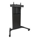 Chief Fusion X-Large Ultrawide Mobile TV Cart - For Displays 55-100" - Black - Carrinho - para painel liso - preto - tamanho de tela: 55"-100"