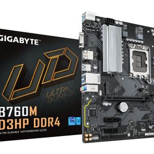 Placa Base Gigabyte B760M D3HP DDR4 Socket 1700/ DDR4/ PCIe 4.0/ Micro ATX
