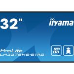iiyama ProLite LH3275HS-B1AG - 32" Classe Diagonal ecrã LCD com luz de fundo LED - sinalização digital - com leitor…