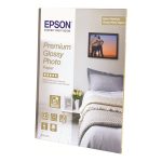 Epson Premium Glossy Photo Paper - Brilhante - 130 x 180 mm - 255 g/m² - 30 folha(s) papel fotográfico