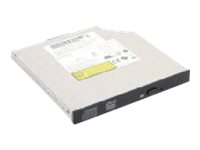Lenovo - Unidade de disco - DVD±RW (±R DL) / DVD-RAM - 6x/6x/5x - Serial ATA - módulo plug-in - 2.5" - preto fosco